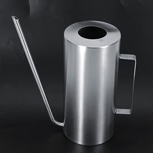 Jiawu Watering Can, 1.5L Stainless Steel Watering Pot, Garden Pot with Long Spout for Indoor Outdoor Plants and Flowers - Image 2