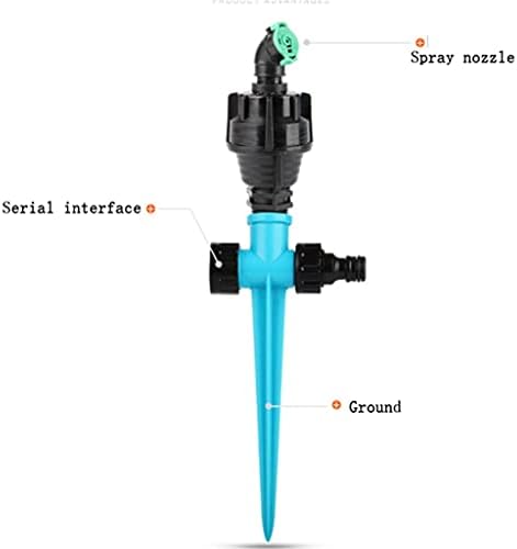 360 Degree Automatic Garden Sprinklers Watering Grass Lawn Rotary Nozzle Rotating Water Sprinkler System Supplies - Image 5