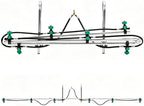 6-Nozzle Foldable Sprayer Boom Kit, Equipped With 2 Heavy-Duty Hooks, 122" Wide, Suitable for ATVs/UTVs, With Adjustable Spray Patterns, Ideal For Large-scale Watering Applications - Image 7