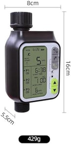 NURII Garden Automatic Irrigation Water Timer, with Rain Sensor Outdoor Separate Irrigation Programs Irrigation Control System - Image 3