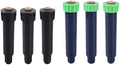 Pop Up Sprinkler 2Pcs 1/2 Inch Female Thread 90/180/360 Degree Irrigation Sprinkler Farm Refraction Nozzle for Lawn, Yard(Type 4) by Unknown