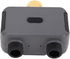 FTVOGUE 2 Zone Sprinkler Timer, Brass Inlet Irrigation Timer with 2 Outlet Design, IP55, Rain Delay, Child Lock, G3 4 Hose Connector for Garden Lawn Yard Watering - Image 4