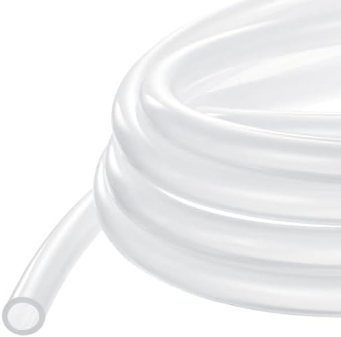 METALLIXITY Silicone Tubing 1/4" ID x 5/16" OD x 100Ft High Temp Clear by METALLIXITY
