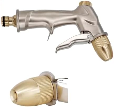 Garden Hose Nozzle Sprayer 4 Spraying Modes Metal Handheld - Image 2