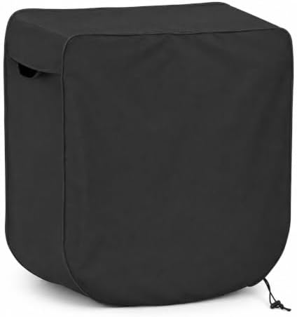 Retractable Hose Reel Cover for Macnaught Retracta RO465K-02, 600D Oxford Outdoor Cover, with Side Opening and Drawstring Hem for Wall Mounted Garden Hose Reels,Black by Unknown