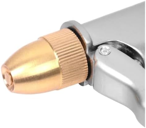 High Pressure Water Spray Gun Metal Brass Nozzle Garden Hose Pipe Lawn Wash Sprayer Sprinkler Tool Guns(SILVER 2PCS) - Image 5