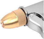 High Pressure Water Spray Gun Metal Brass Nozzle Garden Hose Pipe Lawn Wash Sprayer Sprinkler Tool Guns(Silver) - Image 4