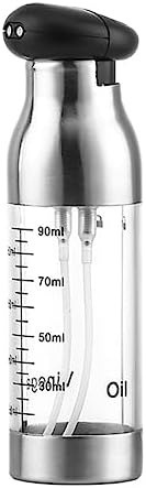 Plastic Watering SprayBottle，Stainless Steel Spray Bottle，90ml Oil Sprayer Bottle Continuous Cooking Dispenser Easy Pour Kitchenware by Unknown