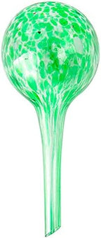 Aqua Hand Blown Glass Water Bulbs Plant Flower Watering Globes Cans Glass Ball for Home Decor (1, Green) by ACEVER--LivewithSmile