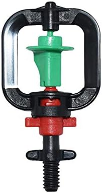 Garden Lawn Sprinkler Irrigation System Microjet Greenhouse Hanging Rotating Micro Nozzle with Barbed 1/4(1 I 4 Barbed) by Unknown