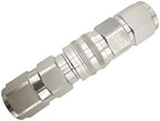 Flat Face High Flow Hydraulic Quick Connect Coupler Set for Skid Steer,3/4" SAE,5/8" Body,Heavy-Duty Carbon Steel Coupling Thread with Dust Cap - Image 6