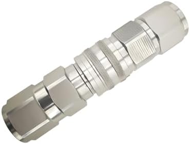Flat Face High Flow Hydraulic Quick Connect Coupler Set for Skid Steer,3/4" SAE,5/8" Body,Heavy-Duty Carbon Steel Coupling Thread with Dust Cap - Image 6