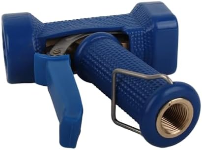 Hose Nozzle, Copper Spray Head with On Off Handle for Cleaning Kitchen Garage Floors Driveway Cement Road, G1/2" Thread Watering Plants (C blue gusset spray gun (4 minutes inner tooth) - Image 7