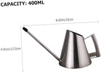Mipcase Stainless Steel Indoor Watering Can Ergonomic Long Spout Design for Easy Plant Care Capacity Durable Metal Watering Pot for Indoor and Outdoor Use - Image 2