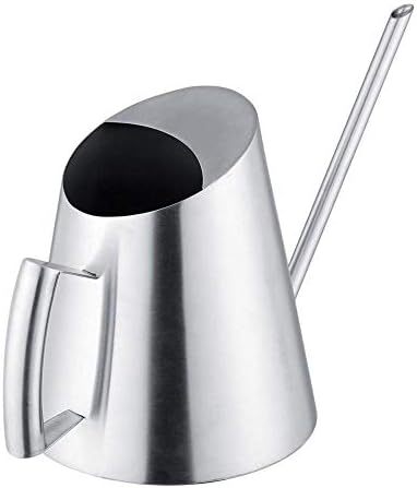 Watering Can, Stainless Steel Watering Can Pot Indoor House Pl Long Spout Watering Can Modern Watering Pot 51oz/1.5L - Image 4