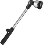 FANHAO Garden Hose Wand Heavy Duty, 16 Inches Metal Watering Wand with 8 Spray Patterns, 180° Rotating Long Hose Nozzle Sprayer Wand with Thumb Flow Control for Watering Hanging Baskets and Shrubs by FANHAO