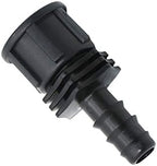 10pcs Drip Irrigation Female 1/2 To The 16mm Hose Connector 1/2 End Cap Barb Tap Hose Connector Adapter by Unknown