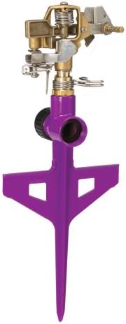 Dramm 15066 ColorStorm Premium 6-Inch Metal Stake Impulse Sprinkler, Berry by DRAMM
