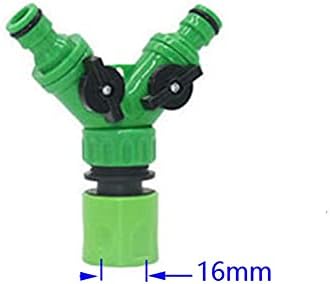Hose Connector Adapter 10Pc Garden Hose 2 Way Tap Water Dispenser Quick Coupling Irrigation Valve 1/4 3/8" Garden Water Pipe Manifold Adapter (Color : B) - Image 6