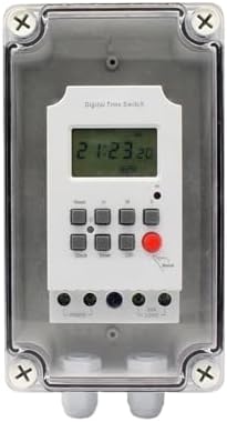 220V 25A MT316SE Second Programmable Rain-Proof Outdoor with IP66 Water Proofcase Digital Timer Switch by Unknown