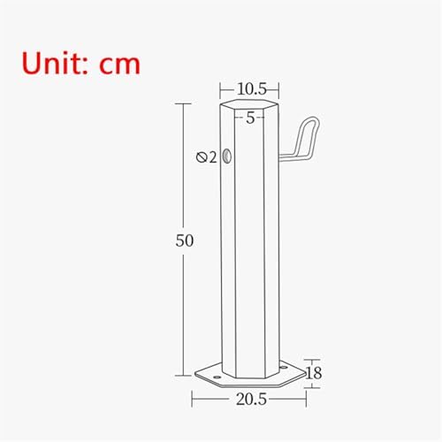 Outdoor Faucet Water Column, Freestanding Garden Hose Holder Brass Faucet, Freeze Crack Garden Vertical Water Column, Yard Hydrant Water Feature Fountain Suitable For Car Washing,6points(25mm) - Image 3