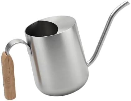 Indoor Plant Watering Can, Stainless Steel Long Spout Watering Can for Potted, Balcony Pots and Home Care Stainless Steel Indoor Plant Long Spout Metal Waterer Balcony Planter Pour Control Care by Unknown