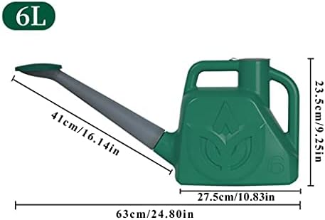 Garden Watering Can Plant Watering Can Outdoor 1.56 Gallon Large Watering Can for Indoor Plants Detachable Long Spout Watering Can for Garden Flowers House Plant Watering Can for Outdoor Plants ( Colo - Image 2