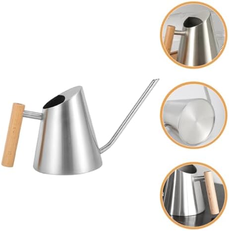 Operitacx Small Indoor Watering Can with Long Spout 900ml Metal Watering Pot for Succulent and Flower Plants for Indoor Gardening and Houseplants - Image 7