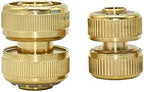 Hose Connector Adapter 5pc 1/2 3/4 Inch Hose Repair Joint Brass 12mm/16mm Hose Joint Garden Greenhouse Water Pipe Adapter (Color : 3I4) - Image 5
