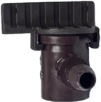 NETAFITM Drip Irrigation Barbed Fittings,3/8" 12MM Black Drip Tubing Coupler Elbow Tee Reducer Adapter for drip line with 0.426" ID (Shut-Off Valve -12mm (3/8") Insert (Ins x Ins), 10 Count) - Image 5