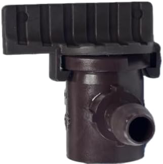 NETAFITM Drip Irrigation Barbed Fittings,3/8" 12MM Black Drip Tubing Coupler Elbow Tee Reducer Adapter for drip line with 0.426" ID (Shut-Off Valve -12mm (3/8") Insert (Ins x Ins), 10 Count) - Image 5