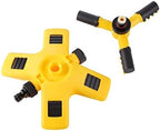 Gardening Watering System Tools 3 Arm 360 Degree Rotating Sprinkler Garden Grass Lawn Automatic Watering Nozzle Large Spraying Area Covered Watering Sprinkler - Image 4