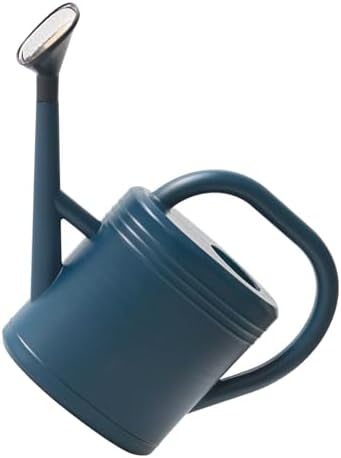 Garden Watering Can, 8L Plastic with Long Spout (Blue) - Image 2