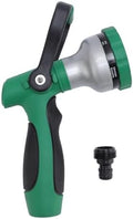 Naroote Heavy Duty Garden Hose Nozzle Sprayer with 6 Spray Modes & Metal Build for Watering Plants Washing Cars Outdoor Use by Naroote