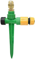 Botanical Garden Lawn Nozzle 1/2" Brass Garden Sprinklers with Adjustable Garden Irrigation Sprinklers Garden Lawn Irrigation Watering 10pcs (Color : 1I2 Hose) by Unknown