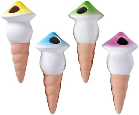 Self Watering Globes Mushroom Shape Automatic Irrigation Stakes by Unknown