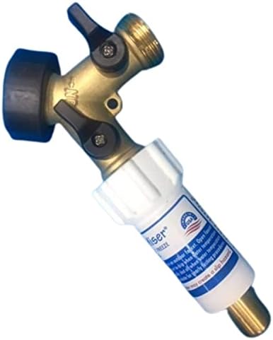 Freeze Miser® & 2-Way Y Valve Shut-Off ¾ Inch Brass Hose Connector by BluePenguin