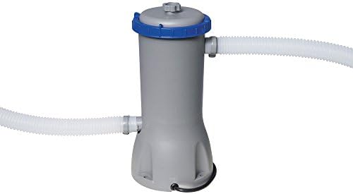 Bestway 15 Foot x 48 Inch Durable Steel Pro Frame Above Ground Pool with Repair Patch Kit and FlowClear 1000 GPH Cartridge Filter Pump - Image 2