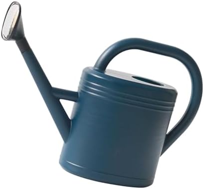 Fabater 8L Large Capacity Plastic Watering Can, Long Spout Plant Watering Can for Garden, Thickened Heavy Duty Outdoor with Shower Head for Precise (Blue) - Image 2