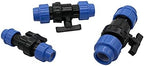 Hose Connector Adapter DN20 DN25 DN32 Pipe PE Valve Connector Inner Diameter 20mm / 25mm / 32mm Pipe Water Control Switch Garden Irrigation Adapter (Color : DN32) - Image 5