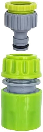 10PCS Hose Garden Tap Water Hose Pipe 1/2 inch 16mm Connector Quick Adapter Fitting Repair Watering Greenhouse(D-20PCS) by Unknown
