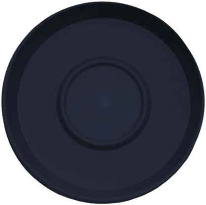 Bloem Terra Plastic Saucer Tray for 14" Terra Planters, Navy, 2-Pack - Image 3