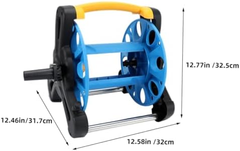 BESPORTBLE Freestanding Garden Hose Reel Storage Rack Water Hose Holder for Outdoor Use Stylish Design Organizes up Lawn and Garden - Image 2