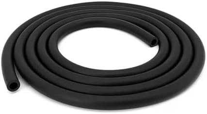 Fluororubber Hose, High Temperature Corrosion Resistance Oil Pipe FKM Tube -60℃ ~ 280℃ 1/3/5/10M(1M_OD 14XID 10MM) - Image 5