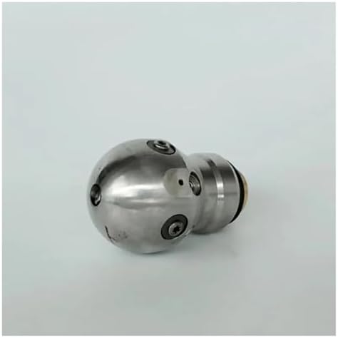 Rotating Ball Sewer Jetter Nozzle, 3/8 Female, Stainless Steel - Image 5
