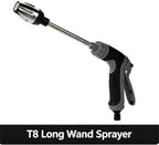 Long Wand Car Wash Water Gun for Standard Garden Hose (T8-GUN-002) - Image 2