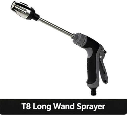 Long Wand Car Wash Water Gun for Standard Garden Hose (T8-GUN-002) - Image 2