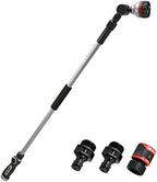 Eden 94624 Pro Metal 6-Pattern Turbo Extension Watering Wand by EDEN