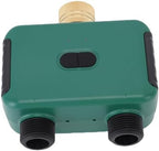 Hilitand Outdoor Smart Dual Zone Water Timer Brass Water Inlet G3/4 Male Thread Hose Connector Sprinkler Controller for Garden Lawn - Image 2