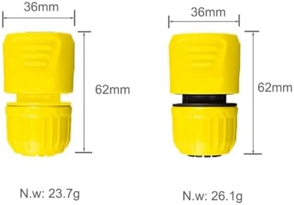Expandable Garden Hose Repair Kit 3Sets Universal Water Hose Connector Kit High Pressure Faucet Adapter Fitting for Garden Watering, Car Wash, Irrigation - Image 2